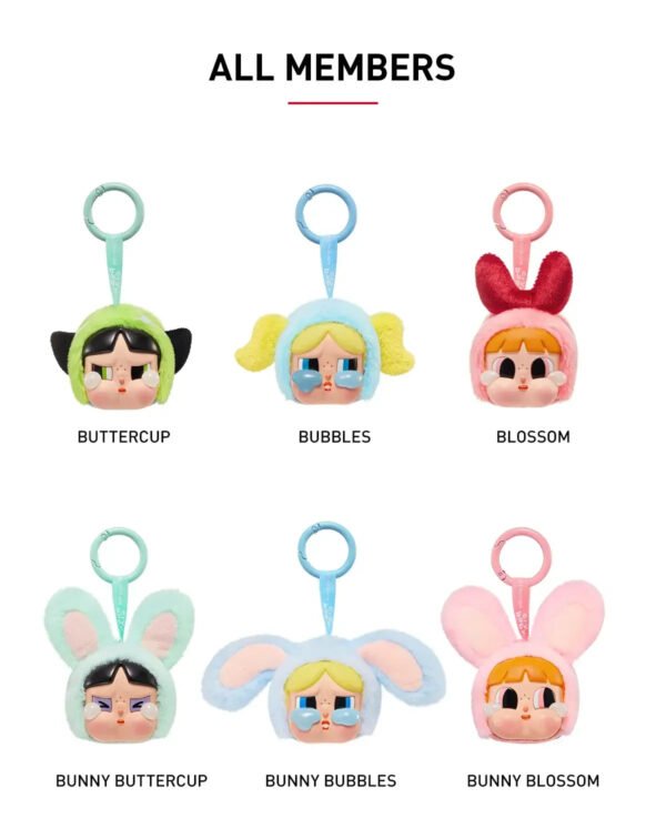 POP MART LABUBU CRYBABY x Powerpuff Girls Series- Vinyl Face Plush Blind BoxPOP MART LABUBU CRYBABY x Powerpuff Girls Series- Vinyl Face Plush Blind Box - Image 6