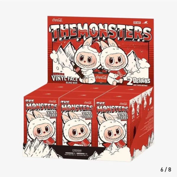 POP MART LABUBU THE MONSTERS V3 - Coca Cola Series Vinyl Face Blind Box (Version 3)POP MART LABUBU THE MONSTERS V3 - Coca Cola Series Vinyl Face Blind Box (Version 3)