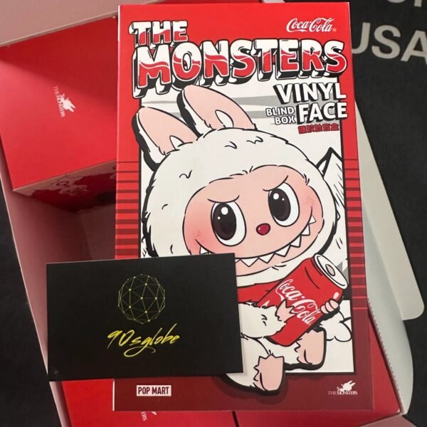 POP MART LABUBU THE MONSTERS V3 - Coca Cola Series Vinyl Face Blind Box (Version 3)POP MART LABUBU THE MONSTERS V3 - Coca Cola Series Vinyl Face Blind Box (Version 3) - Image 8